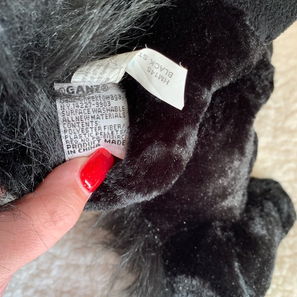 GANZ Webkinz Black Horse Stallion Plush Stuffed Animal - No code - Picture 10 of 11